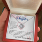 To my Daughter - through my eyes you can fly forever - from Your Mom - Love Knot