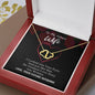 To my Future Wife - Greatest Love Story - Everlasting Love - Solid Gold Real Diamonds -Free Shipping