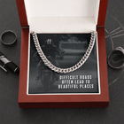 To my Man, my Son, my Grandson, my Husband, my Soulmate - Cuban Link Chain Necklace - General Style