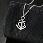 To Dad - work training M.o.m - My Anchor - from Favorite - Steel Anchor Necklace