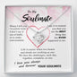 To My Soulmate - Best Thing Ever Happened To Me - Love Knot Necklace