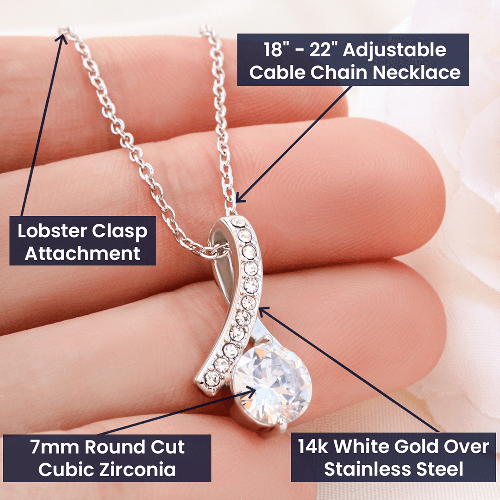 To Mom, my Mom, your Mom - xmas caring selfless superb magnificent dazzling human - from Your favorite - Alluring Necklace