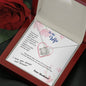 To my Wife - Wiped Your Tears and Held You Close - from Your Husband - Love Knot