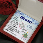 To Mom - effort and training D.a.d. - xmas BEST LAUGH v1 - funny - from Your Favourite - Love Knot