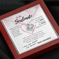 To My Soulmate - Best Thing Ever Happened To Me - Love Knot Necklace