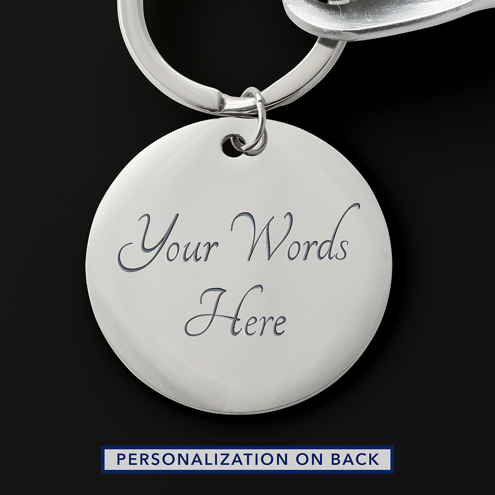 To Hunter Dad - my world - Screwdriver Keychain